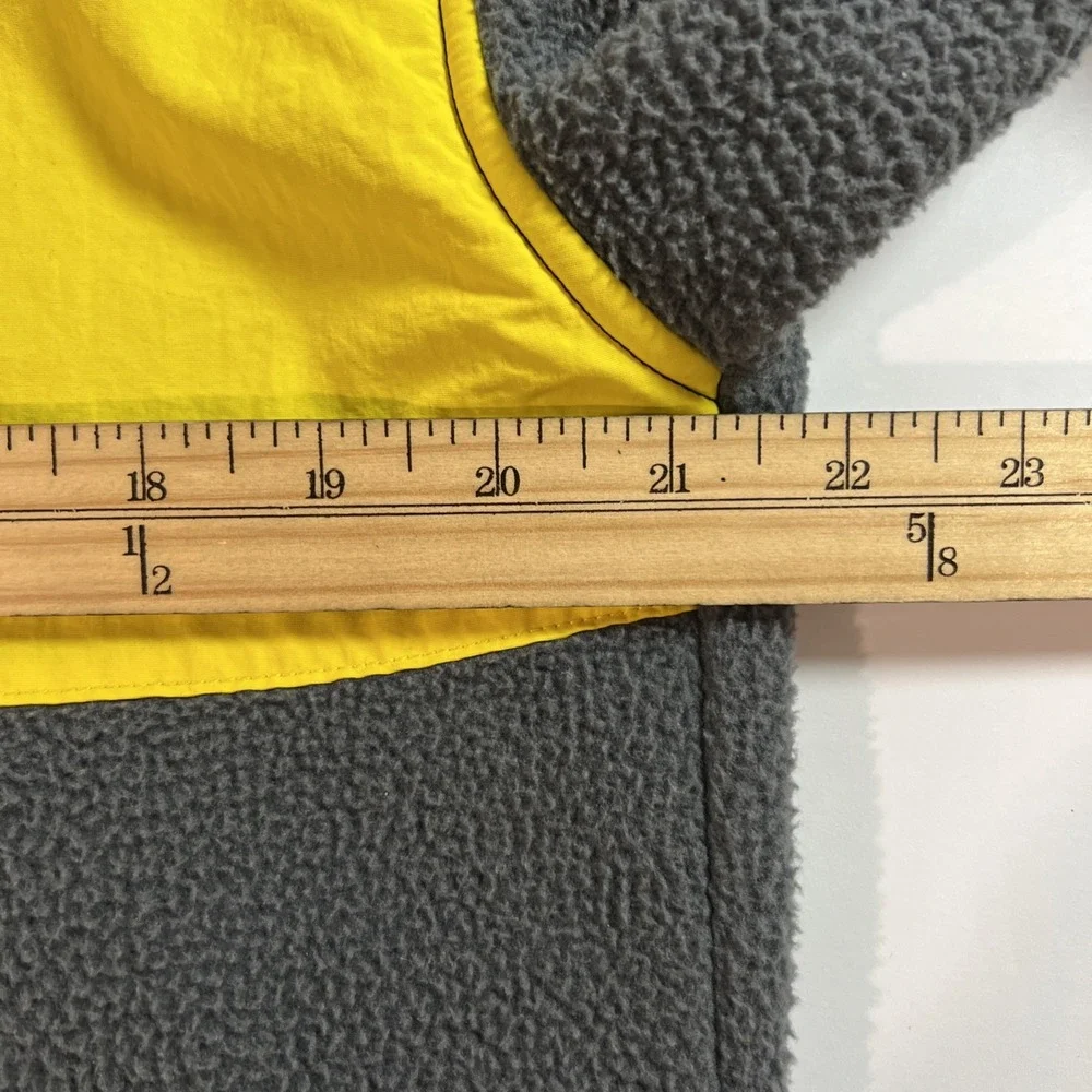 The North Face Steep Tech Women's Fleece Blk/Yellow/Gray Jacket Vanadsgry‎ Sz Sm